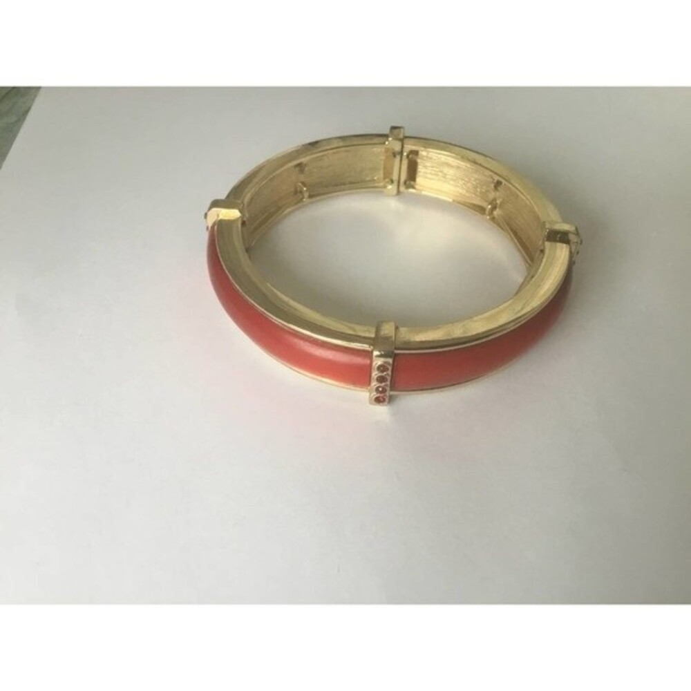 Coldwater Creek Gold Red Bracelet